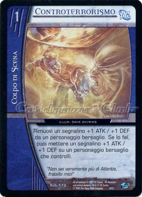 DJL-173 Controterrorismo non comune -NEAR MINT-