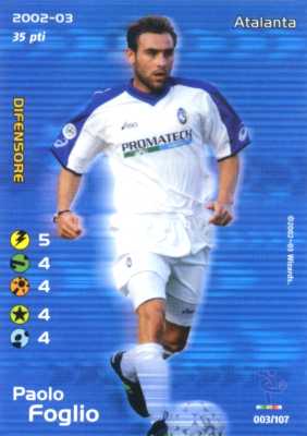 003/107 Paolo Foglio comune -NEAR MINT-