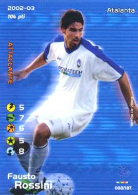 008/107 Fausto Rossini comune -NEAR MINT-