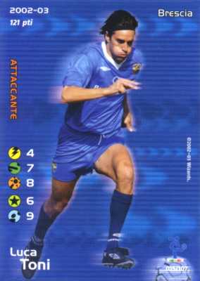 015/107 Luca Toni comune -NEAR MINT-