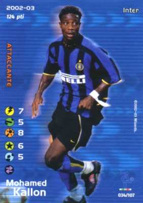 034/107 Mohamed Kallon comune -NEAR MINT-