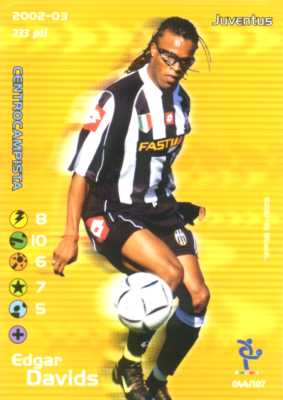 044/107 Edgar Davids comune -NEAR MINT-