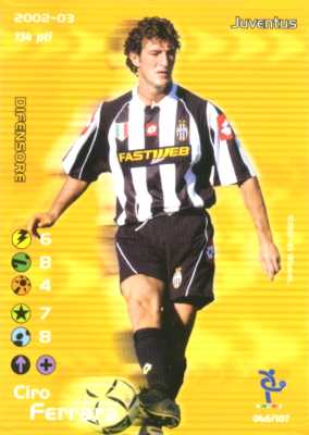 046/107 Ciro Ferrara comune -NEAR MINT-