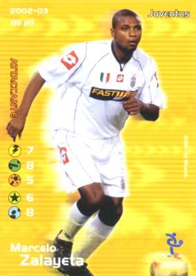 053/107 Marcelo Zalayeta comune -NEAR MINT-