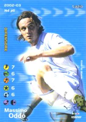 055/107 Massimo Oddo comune -NEAR MINT-