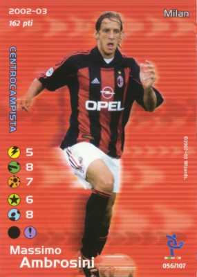 056/107 Massimo Ambrosini comune -NEAR MINT-