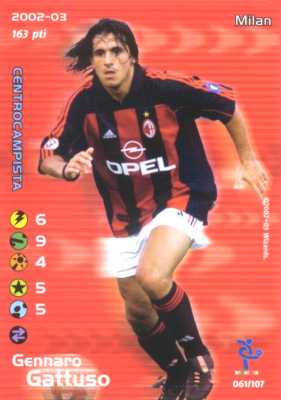 061/107 Gennaro Gattuso comune -NEAR MINT-