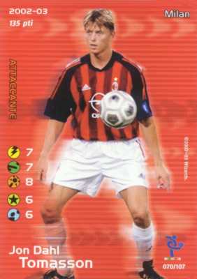 070/107 Jon Dahl Tomasson comune -NEAR MINT-