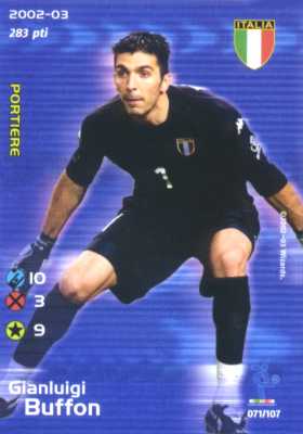 071/107 Gianluigi Buffon rara -NEAR MINT-