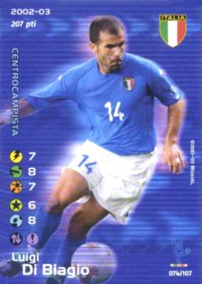 074/107 Luigi Di Biagio rara -NEAR MINT-