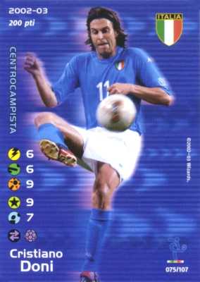 075/107 Cristiano Doni rara -NEAR MINT-