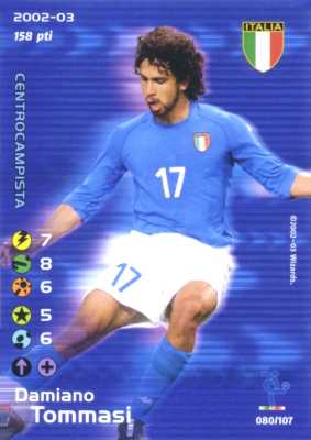 080/107 Damiano Tommasi rara -NEAR MINT-
