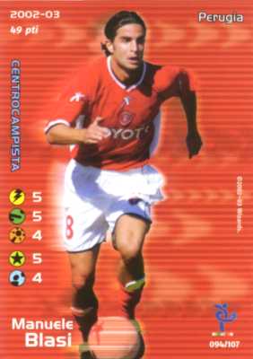 094/107 Manuele Blasi comune -NEAR MINT-