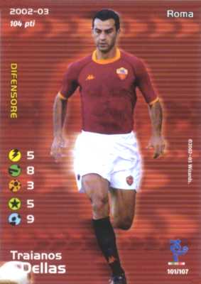 101/107 Traianos Dellas comune -NEAR MINT-