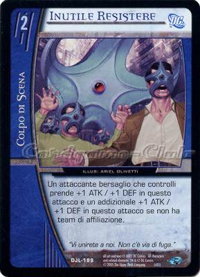 DJL-189 Inutile Resistere comune -NEAR MINT-
