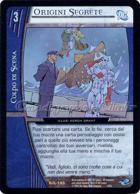 DJL-190 Origini Segrete rara -NEAR MINT-