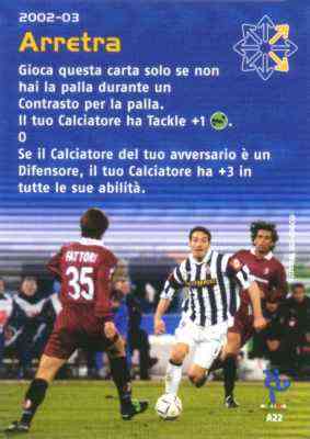 A22 Arretra comune -NEAR MINT-