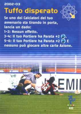 A33 Tuffo disperato comune -NEAR MINT-