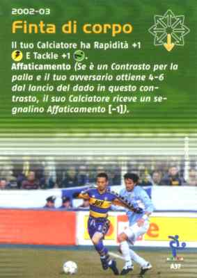 A37 Finta di Corpo comune -NEAR MINT-