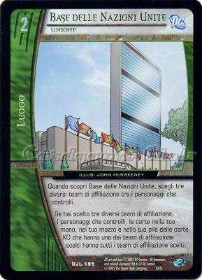 DJL-195 Base delle Nazioni Unite comune -NEAR MINT-