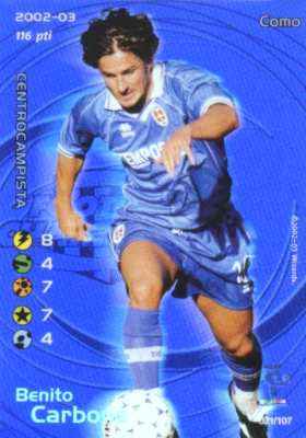 021/107 Benito Carbone rara foil -NEAR MINT-