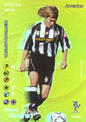 050/107 Pavel Nedved rara foil -NEAR MINT-