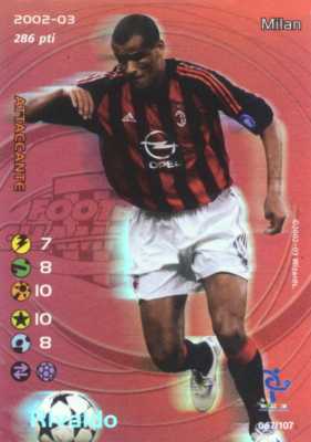 067/107 Rivaldo rara foil -NEAR MINT-