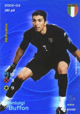 071/107 Gianluigi Buffon rara foil -NEAR MINT-