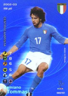 080/107 Damiano Tommasi rara foil -NEAR MINT-