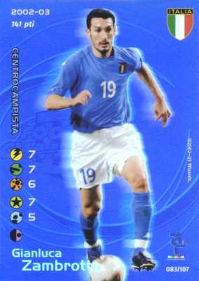 083/107 Gianluca Zambrotta rara foil -NEAR MINT-
