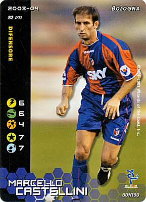 001/100 Marcello Castellini comune -NEAR MINT-