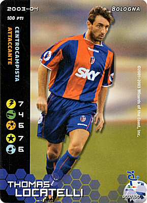 002/100 Thomas Locatelli comune -NEAR MINT-