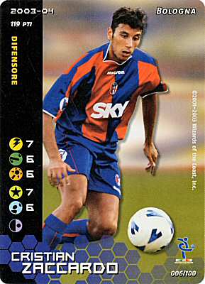 006/100 Cristian Zaccardo comune -NEAR MINT-