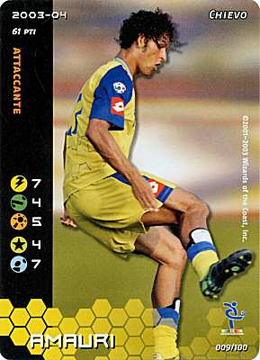 009/100 Amauri comune -NEAR MINT-