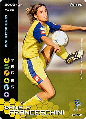 014/100 Daniele Franceschini comune -NEAR MINT-