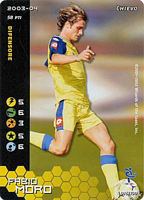 016/100 Fabio Moro comune -NEAR MINT-