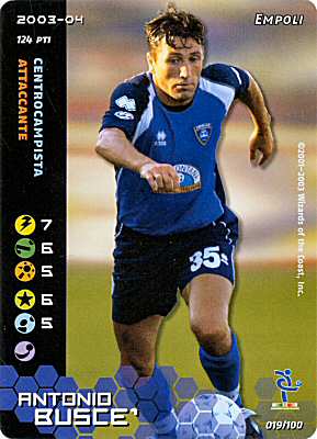 019/100 Antonio Busce' comune -NEAR MINT-