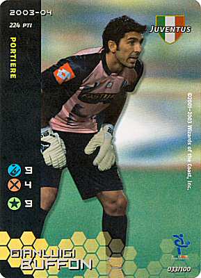 033/100 Gianluigi Buffon rara foil -NEAR MINT-