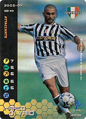 037/100 Marco Di Vaio rara foil -NEAR MINT-