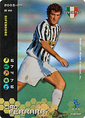 038/100 Ciro Ferrara rara foil -NEAR MINT-