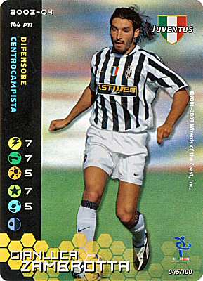 045/100 Gianluca Zambrotta rara foil -NEAR MINT-