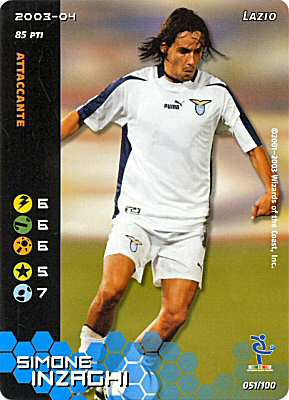 051/100 Simone Inzaghi comune -NEAR MINT-