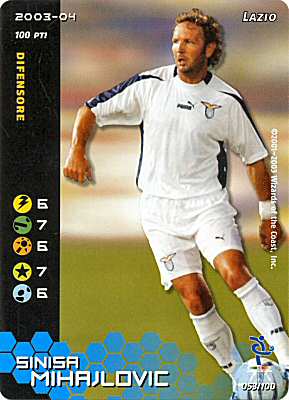 053/100 Sinisa Mihajlovic comune -NEAR MINT-