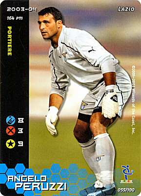 055/100 Angelo Peruzzi comune -NEAR MINT-