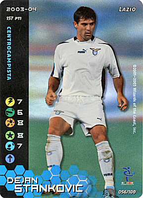 056/100 Dejan Stankovic rara foil -NEAR MINT-
