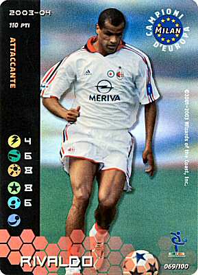 069/100 Rivaldo rara foil -NEAR MINT-