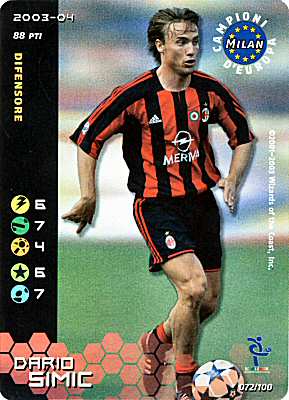 072/100 Dario Simic rara foil -NEAR MINT-