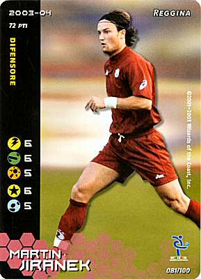 081/100 Martin Jiranek comune -NEAR MINT-