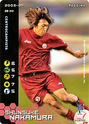 083/100 Shunsuke Nakamura comune -NEAR MINT-