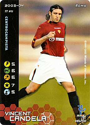 084/100 Vincent Candela comune -NEAR MINT-